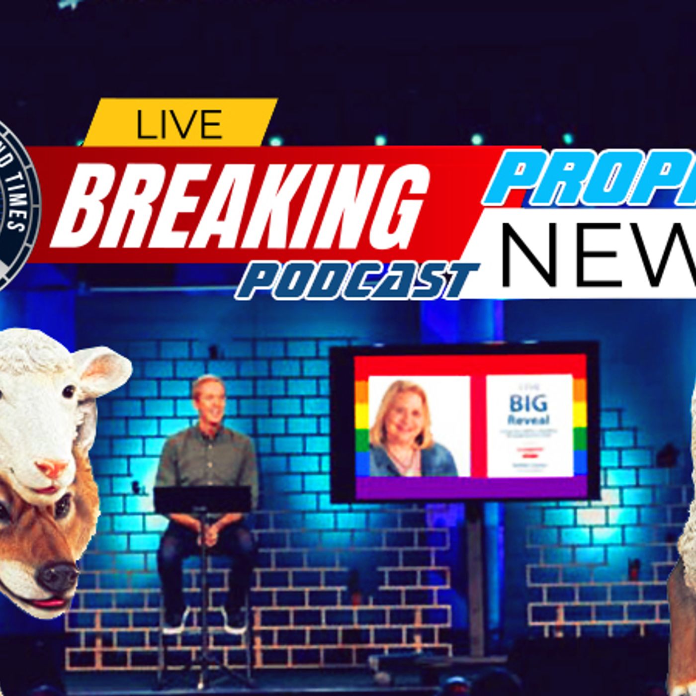 NTEB PROPHECY NEWS PODCAST: LGBTQ-Affirming Megachurch Pastor Andy Stanley and the Falling Away episode artwork