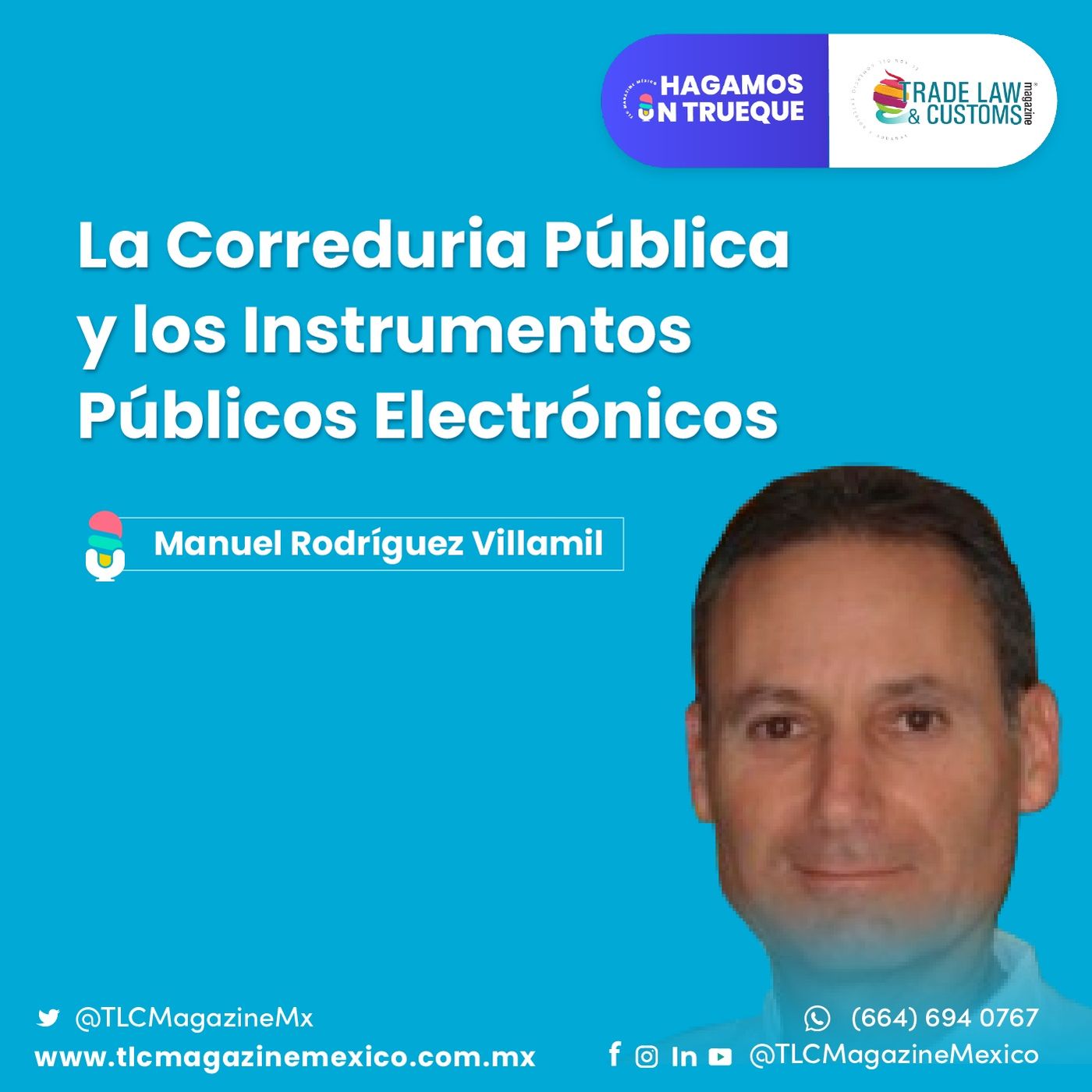 Episodio 20. La correduría pública y los instrumentos públicos electrónicos ⋅ Con Manuel Rodríguez Villamil episode artwork
