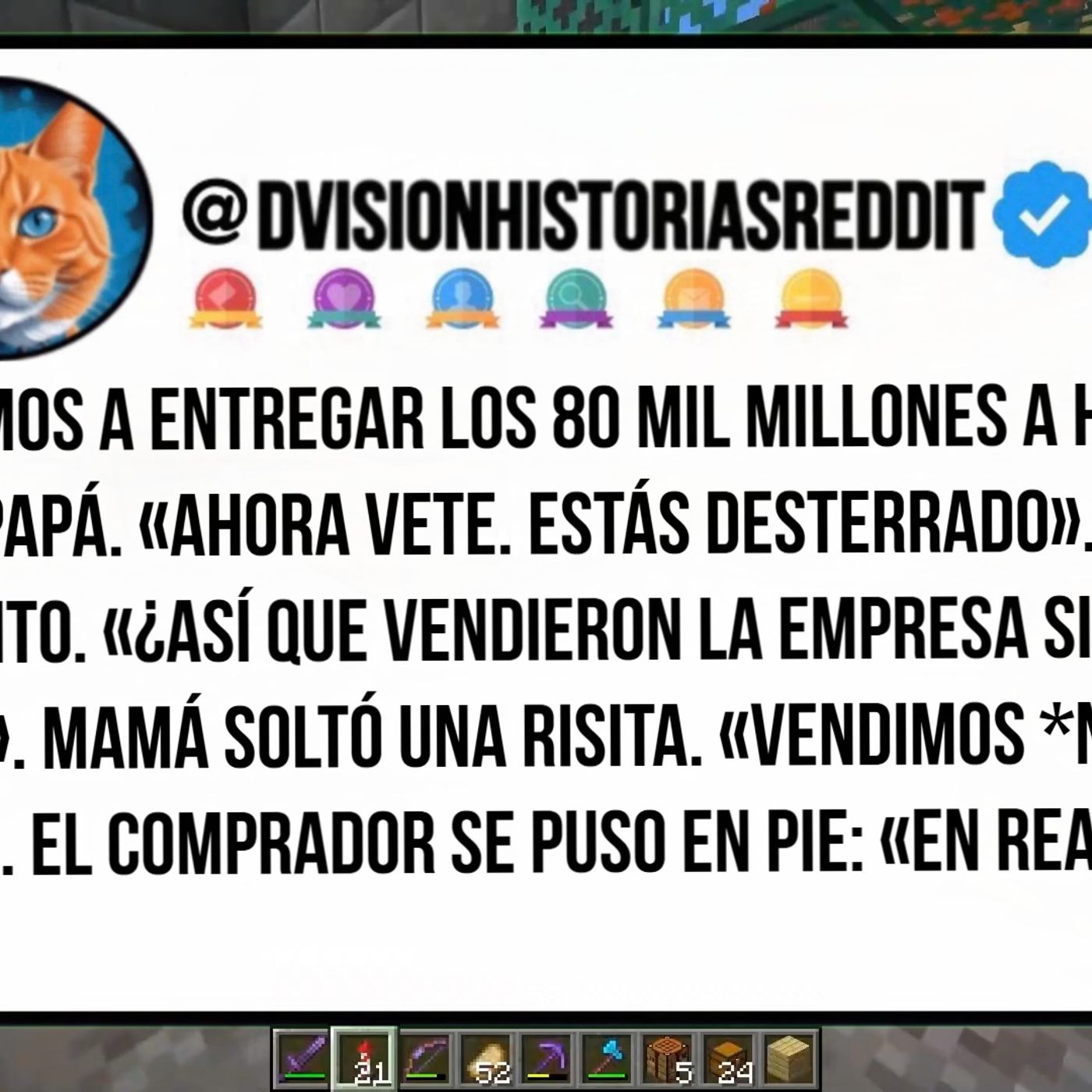 «le Vamos A Entregar Los 80 Mil Millones A Henry», Declaró Papá. «ahora Vete. Estás Desterrado». Los Miré, Atónito. «¿así Que Vendieron La E