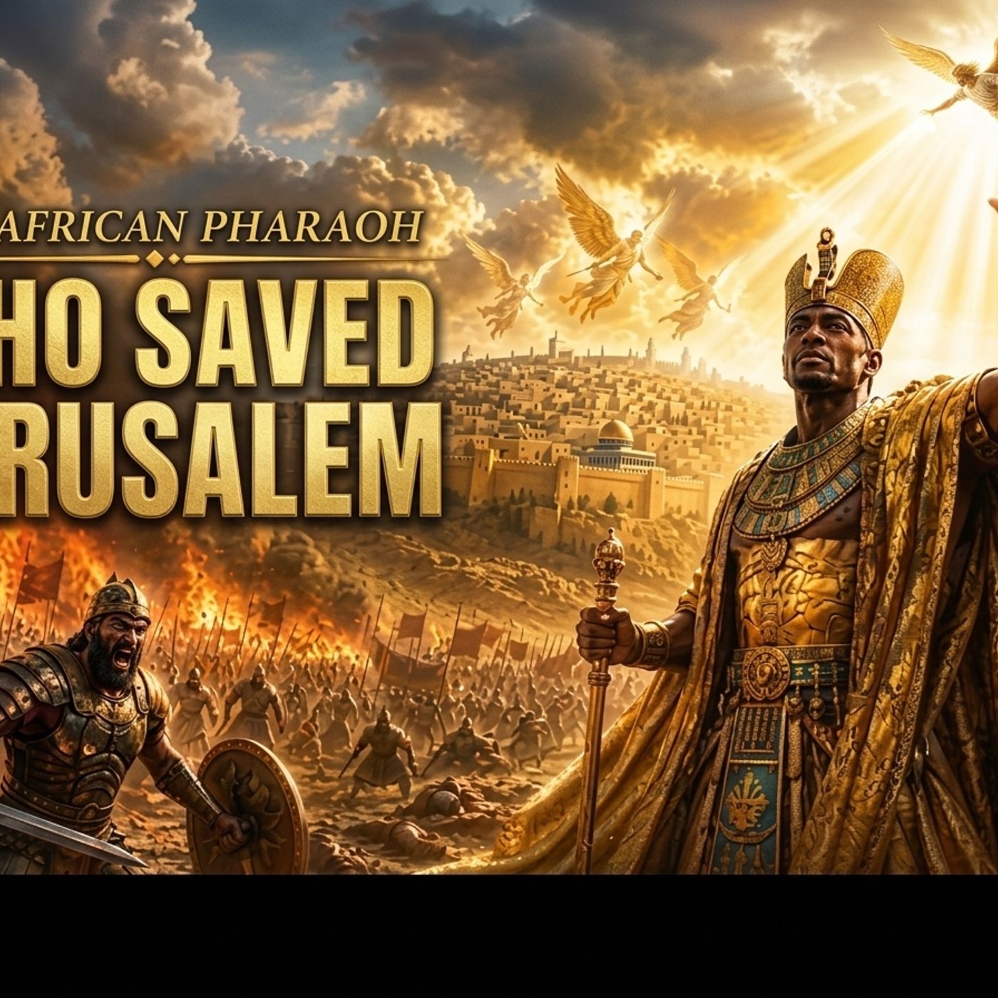 TIRHAKAH 2026 THE KUSHITE PHARAOH WHO SAVED JERUSALEM 🎬 Full Movie in 4k - Deep Bible Movies episode artwork
