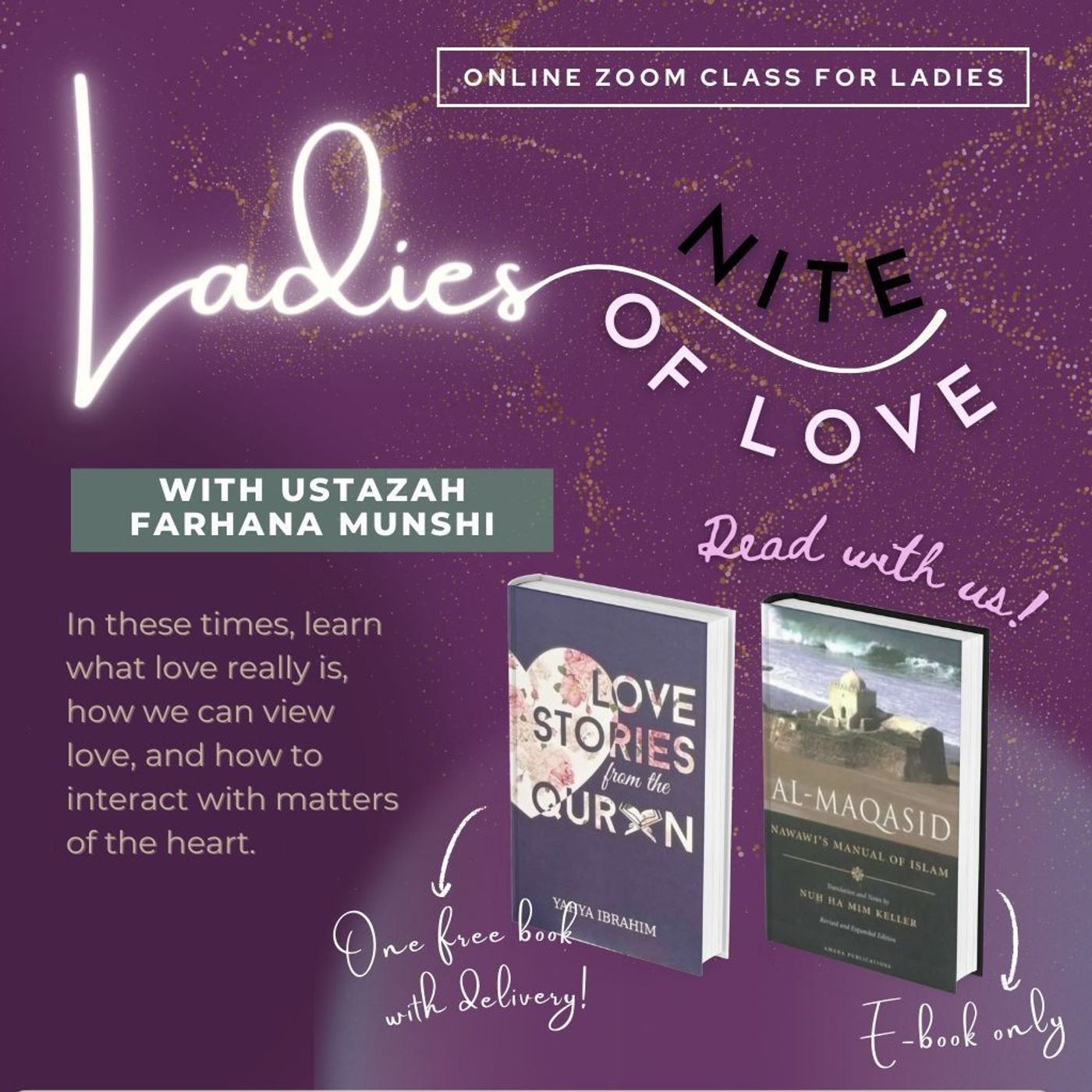 Love Stories from the Quran & AlMaqasid podcast artwork