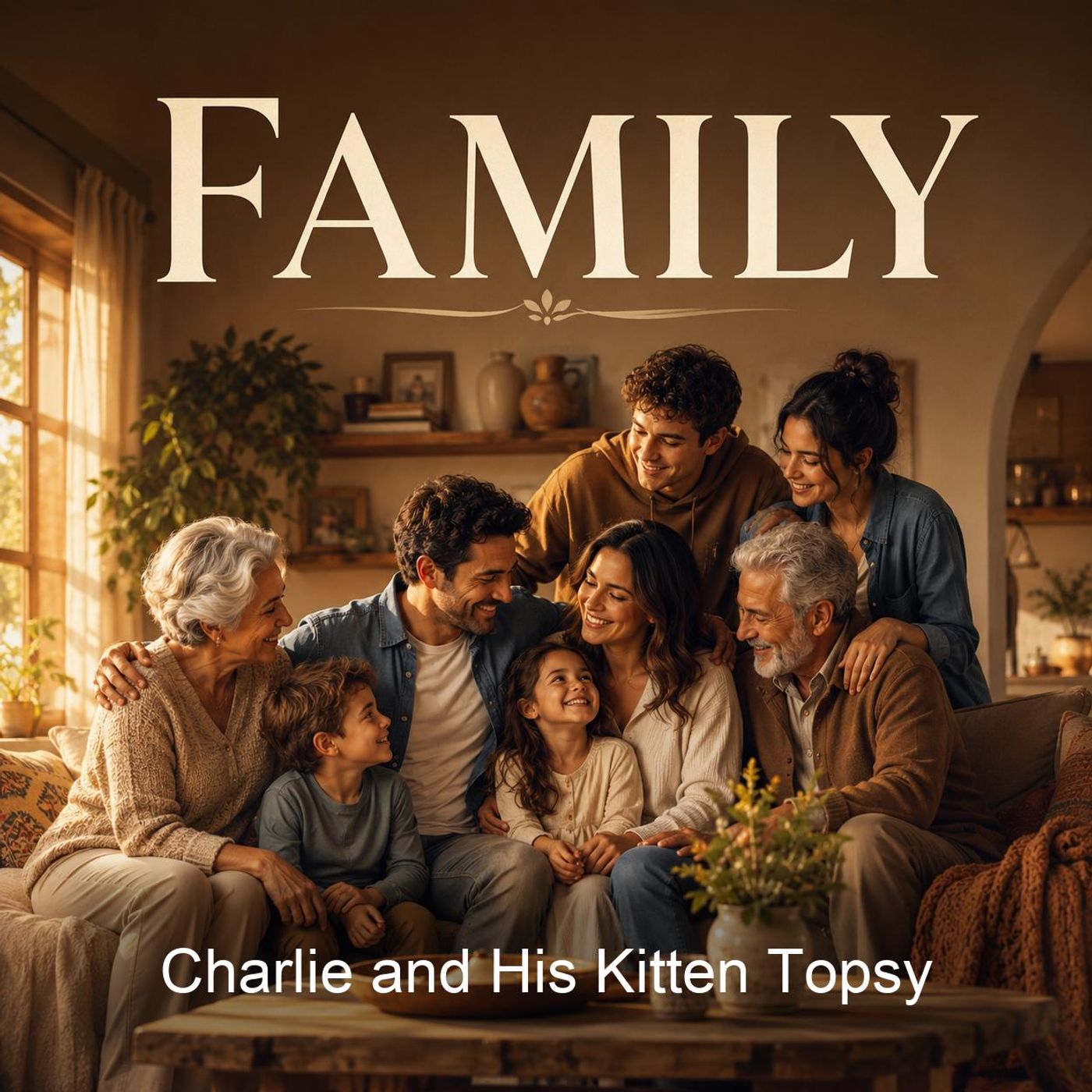 Charlie and His Kitten Topsy podcast artwork