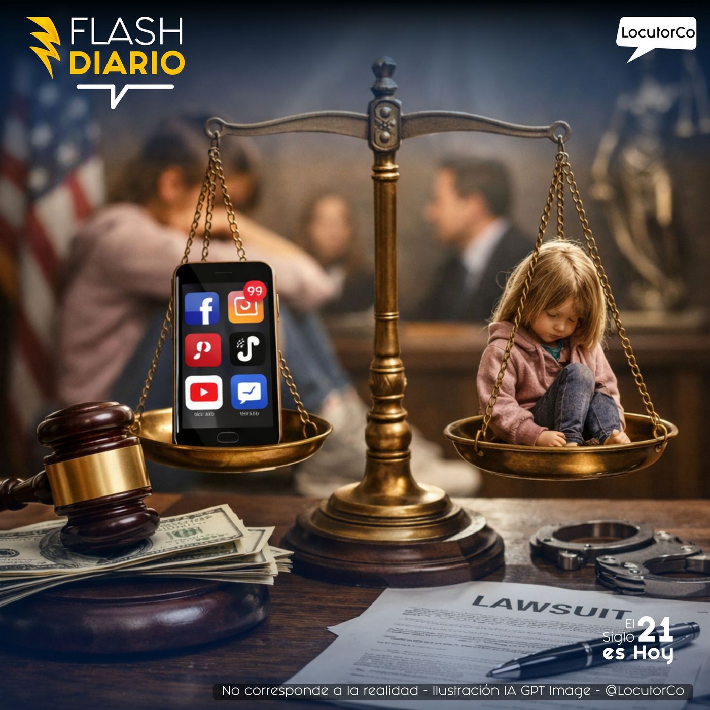 Meta y YouTube culpables por adicción