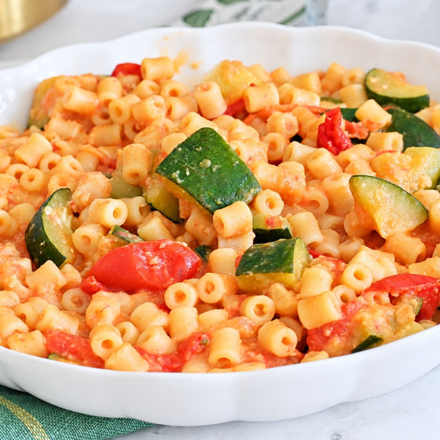 Minestra di Pasta e Zucchine