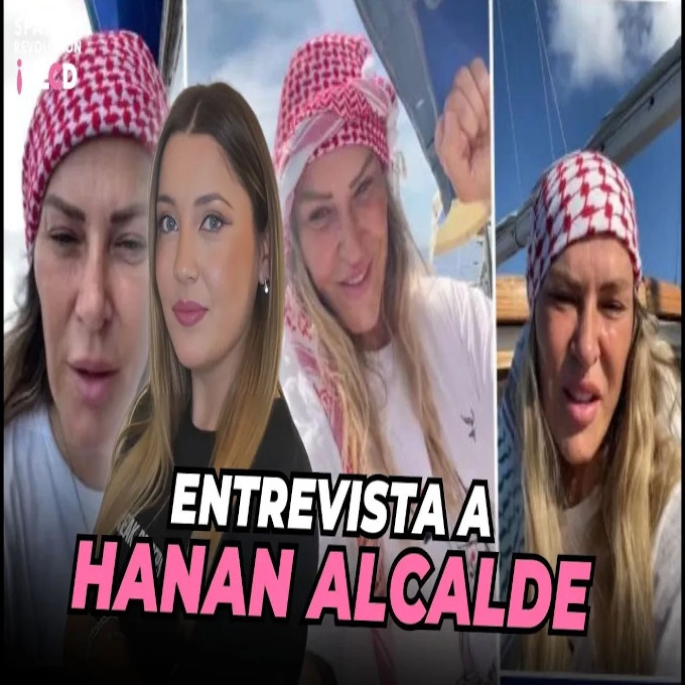 Entrevista a HANAN ALCALDE desde la FLOTILLA a GAZA: “NO PUEDO CREER EL RELATO DE UN GENOCIDA”