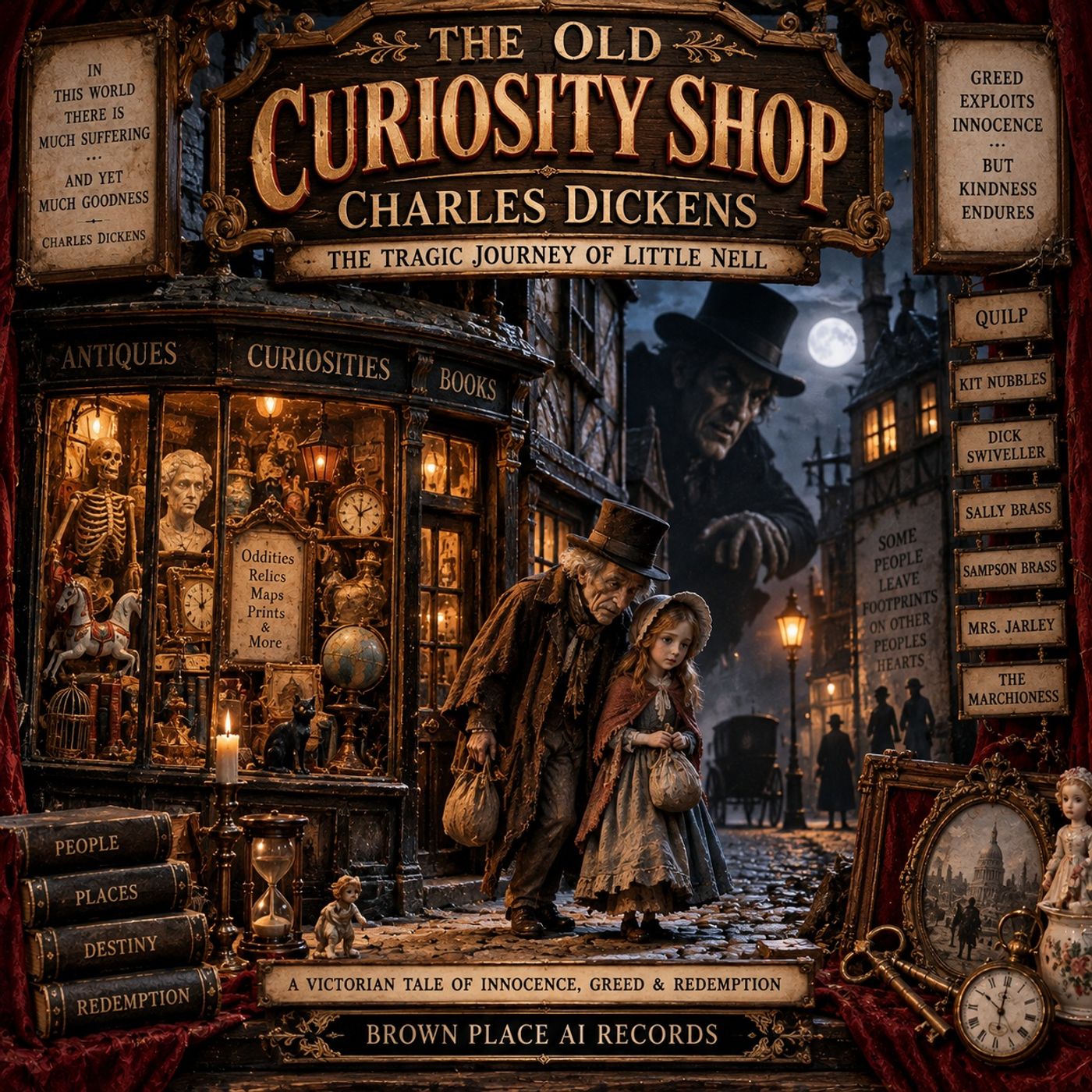 The Old Curiosity Shop by Charles Dickens | Little Nell, Quilp & Classic Victorian Drama Audiobook Part 3 episode artwork
