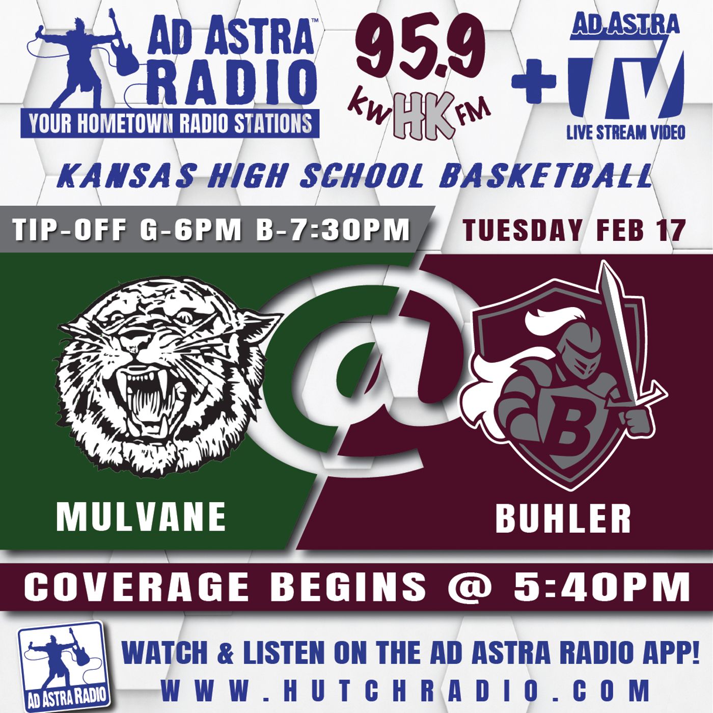 Mulvane Lady Wildcats at Buher Lady Crusaders High School Basketball (February 20, 2026) episode artwork