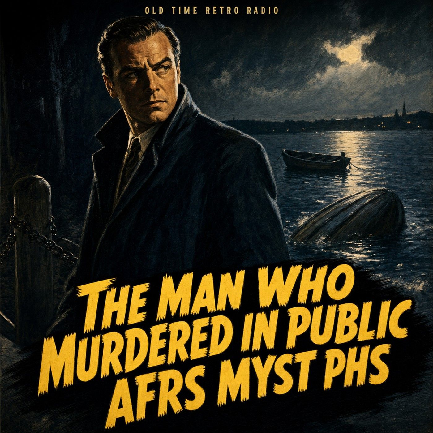 Molle Mystery Theatre - "The Man Who Murdered in Public Afrs Myst Phs" (1945) episode artwork