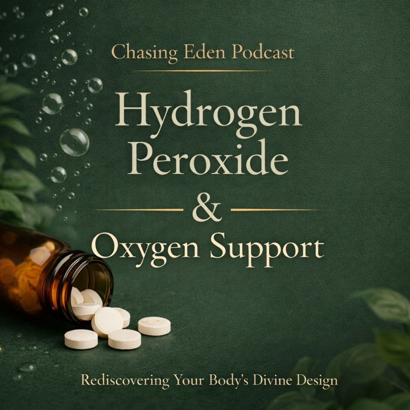 Hydrogen peroxide tablets for wellness episode artwork
