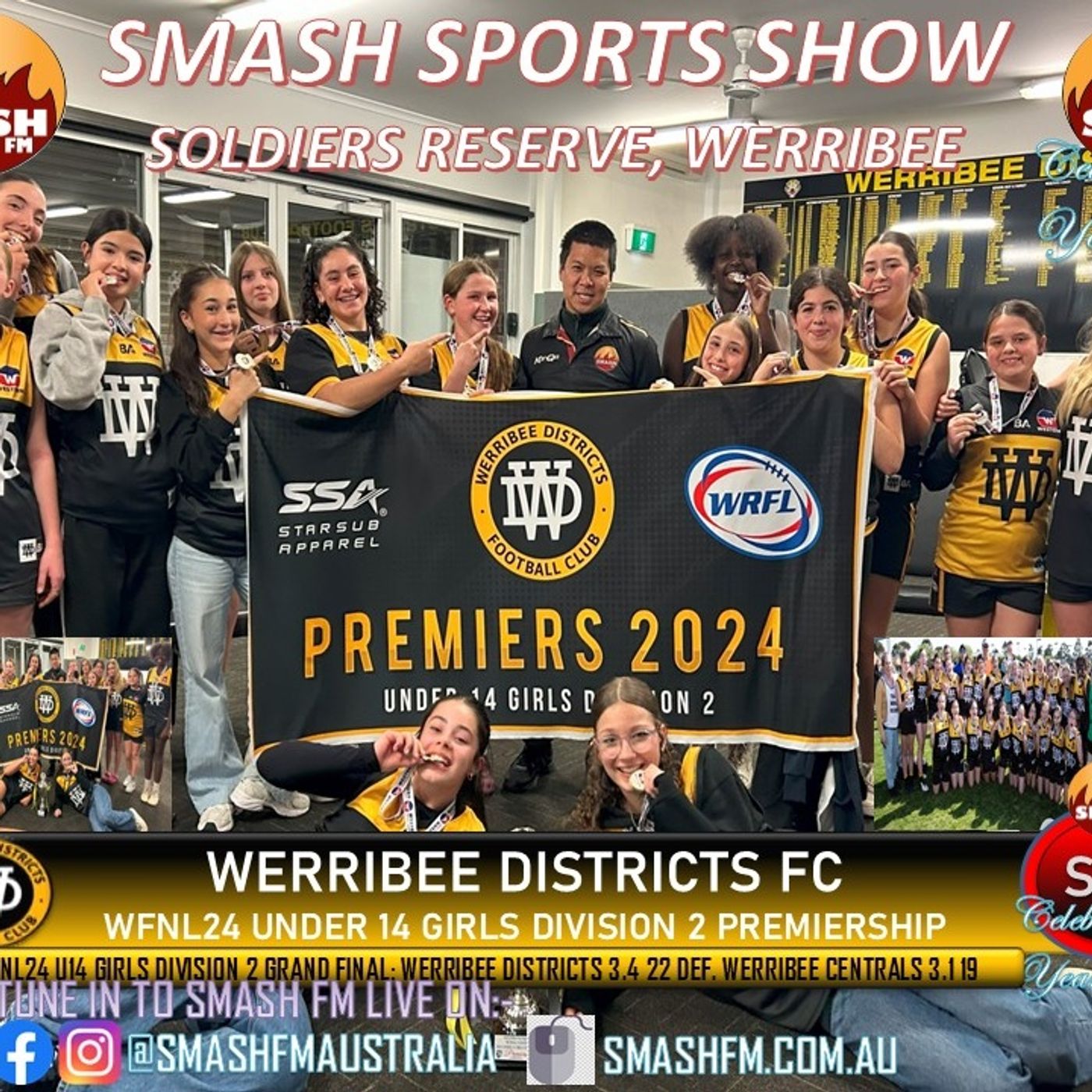 SSS10THYR: Werribee Districts FC WFNL24 U14 Division 2 Girls Premiership Interviews 091024