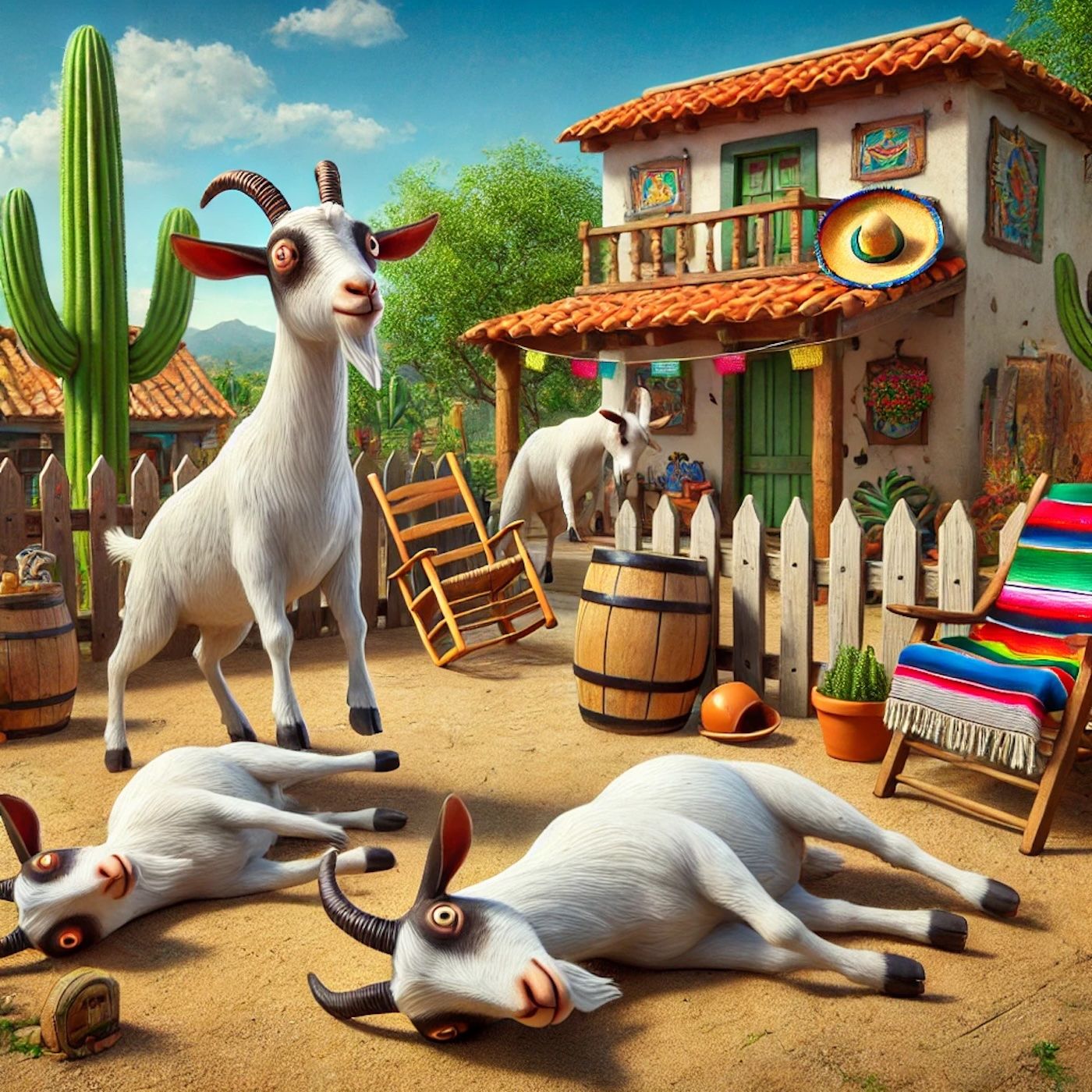 ¿Alguna vez te has preguntado por qué algunas cabras parecen desmayarse al menor susto? episode artwork
