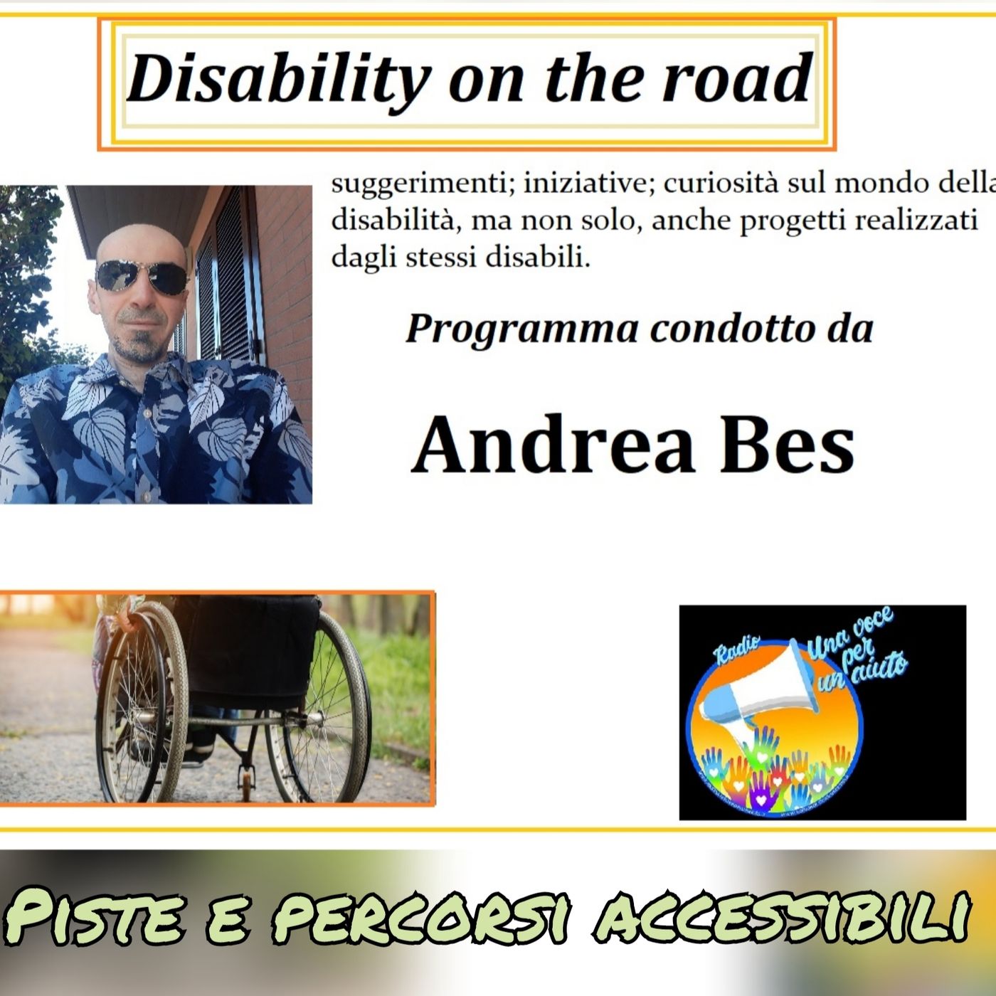 RUBRICA: DISABILITY ON THE ROAD conduce ANDREA BES - Piste atletica e percorsi accesibili episode artwork
