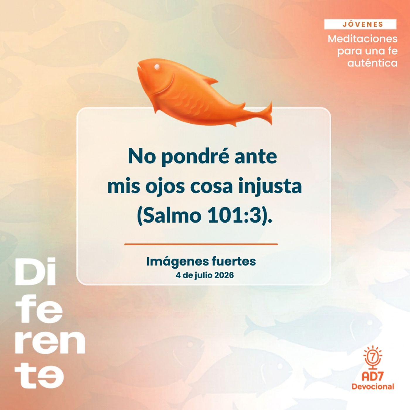 Imágenes fuertes ~ Devocional de Jóvenes ~ 4 de julio 2026 episode artwork