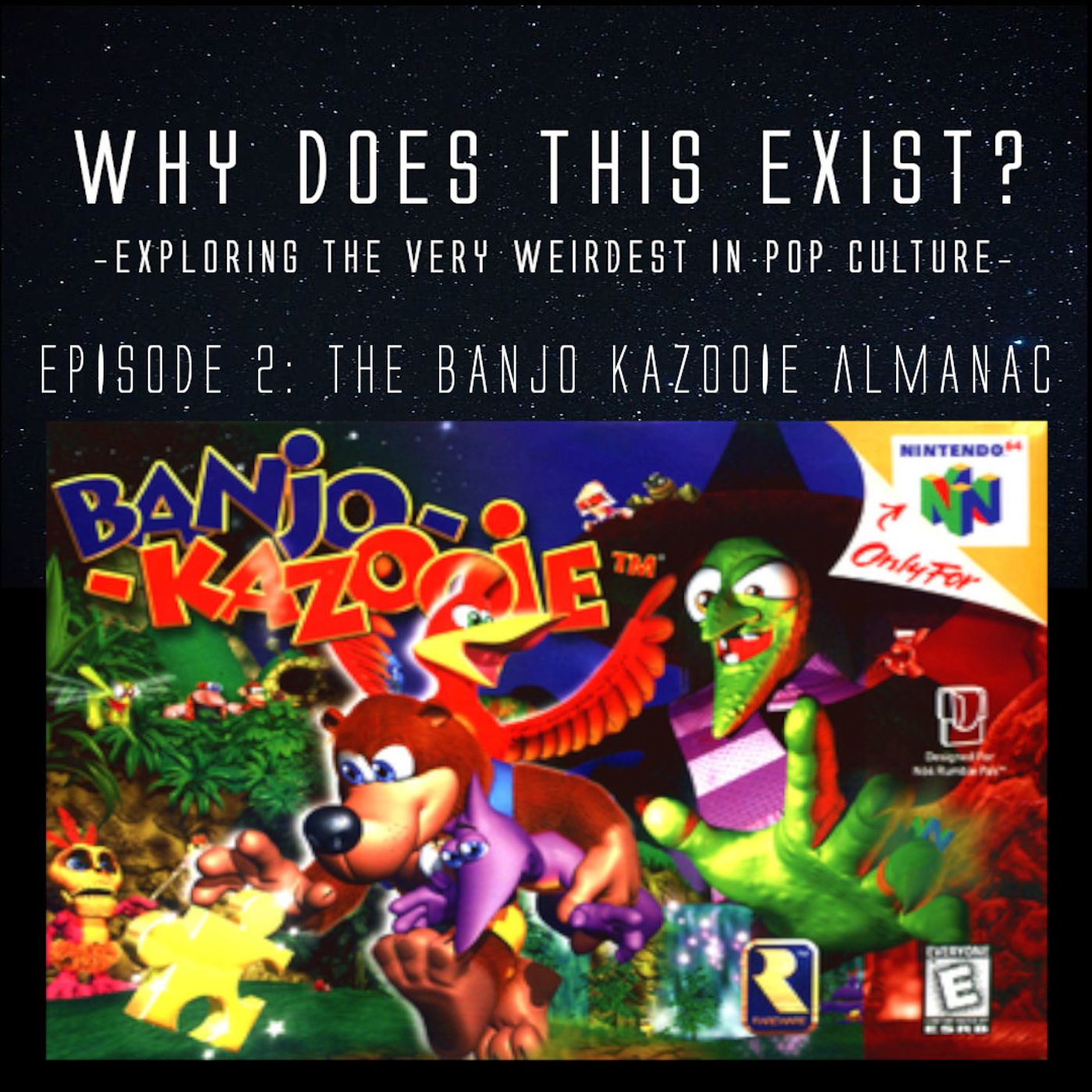 Episode 2: The Banjo Kazooie Almanac episode artwork