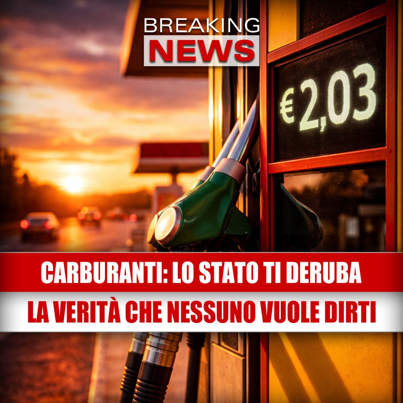 Prezzo carburante, lo Stato ti deruba alle pompe: la verità che nessuno vuole dirti