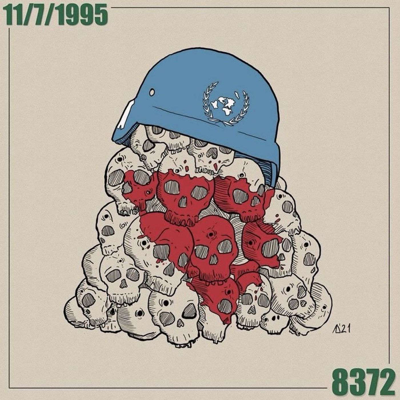 The Bosnian War and the Srebrenica Massacre episode artwork