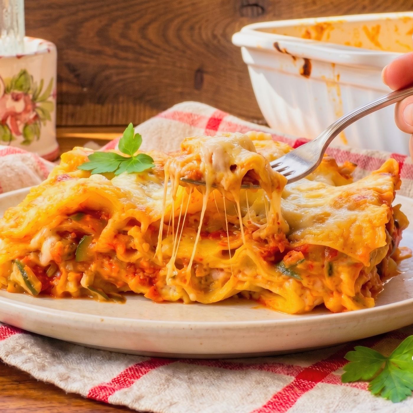 Lasagne vegetariane alle zucchine, carote e Asiago: la ricetta facile, rustica e gustosa episode artwork