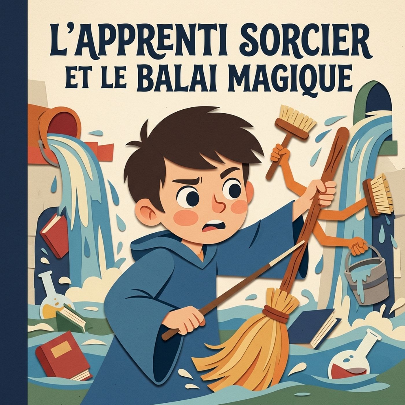 Bob et le Balai Ensorcelé : Une Magie qui Échappe à Tout Contrôle｜【Conte de fées】