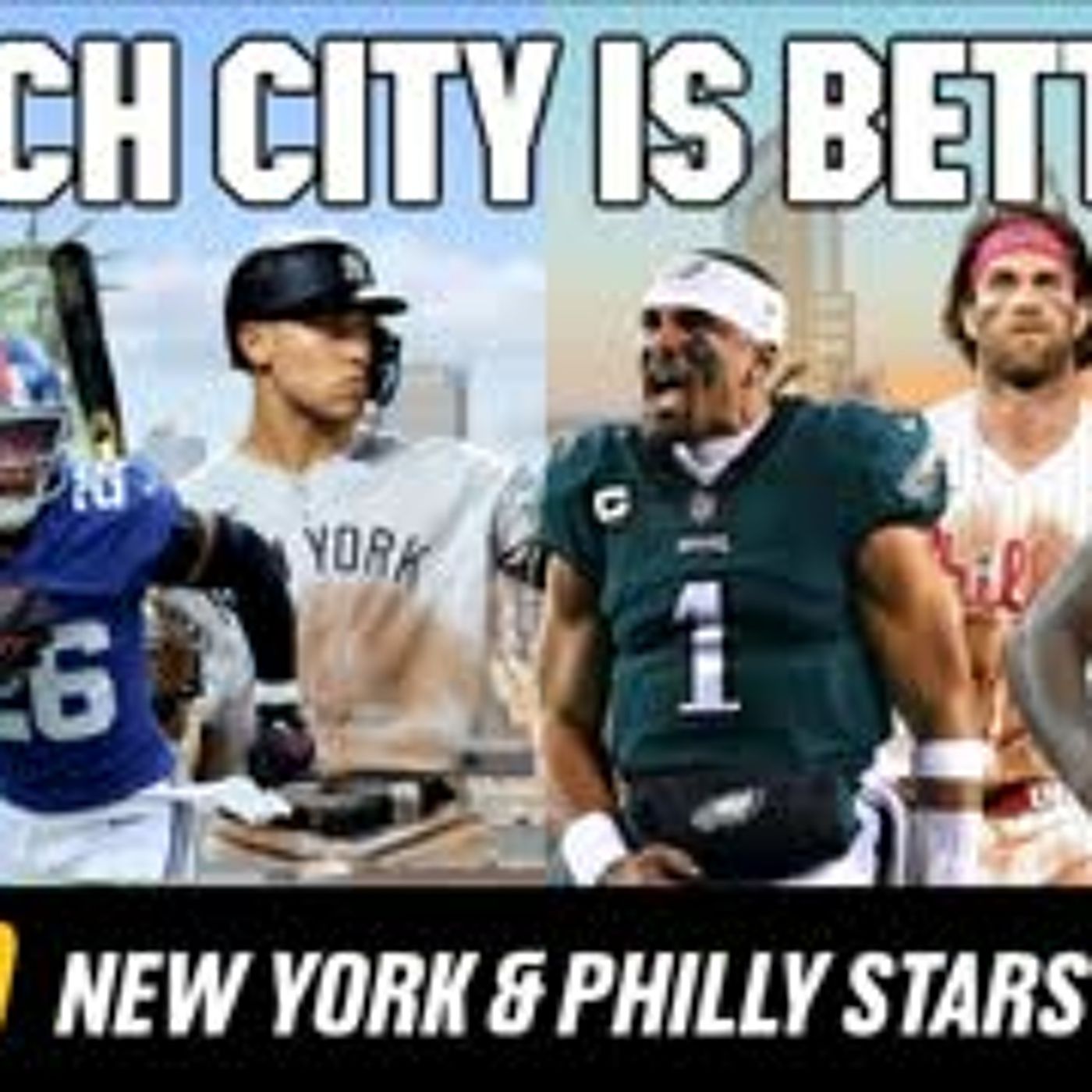 Philly and New York Top 10 Athletes Today | Rivals | A2D Radio episode artwork
