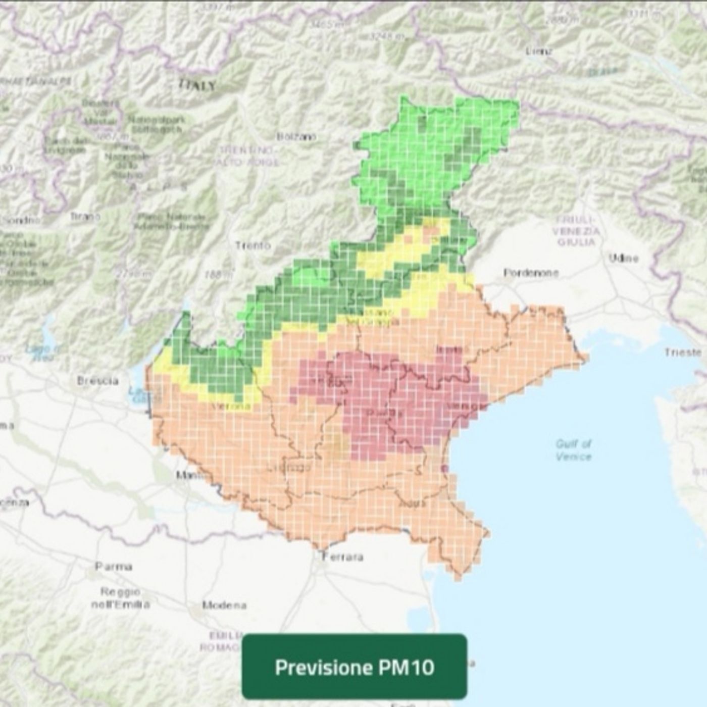 Inquinamento, scattato oggi il livello arancione per le polveri sottili Inquinamento, scattato oggi il livello arancione per le polveri sottili