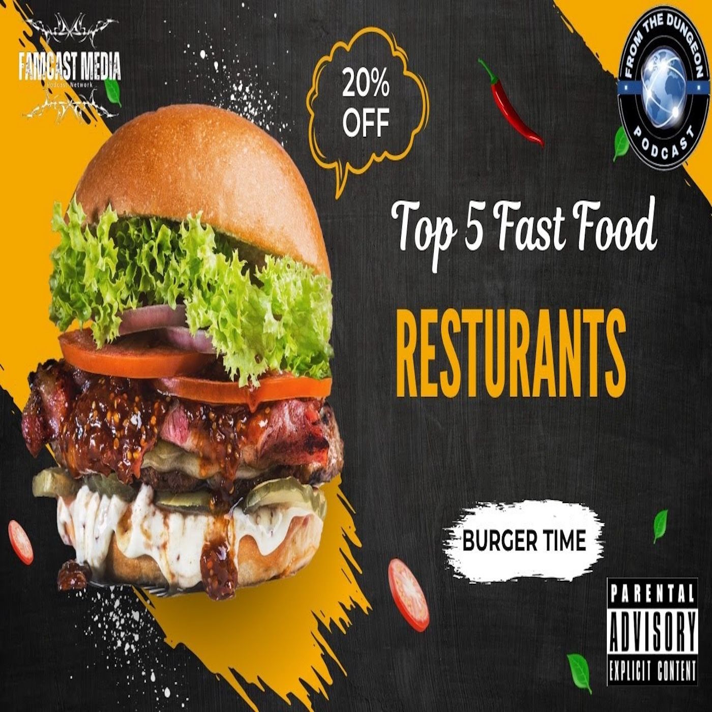 Top 5 Fast Food Restaurants off the Dome