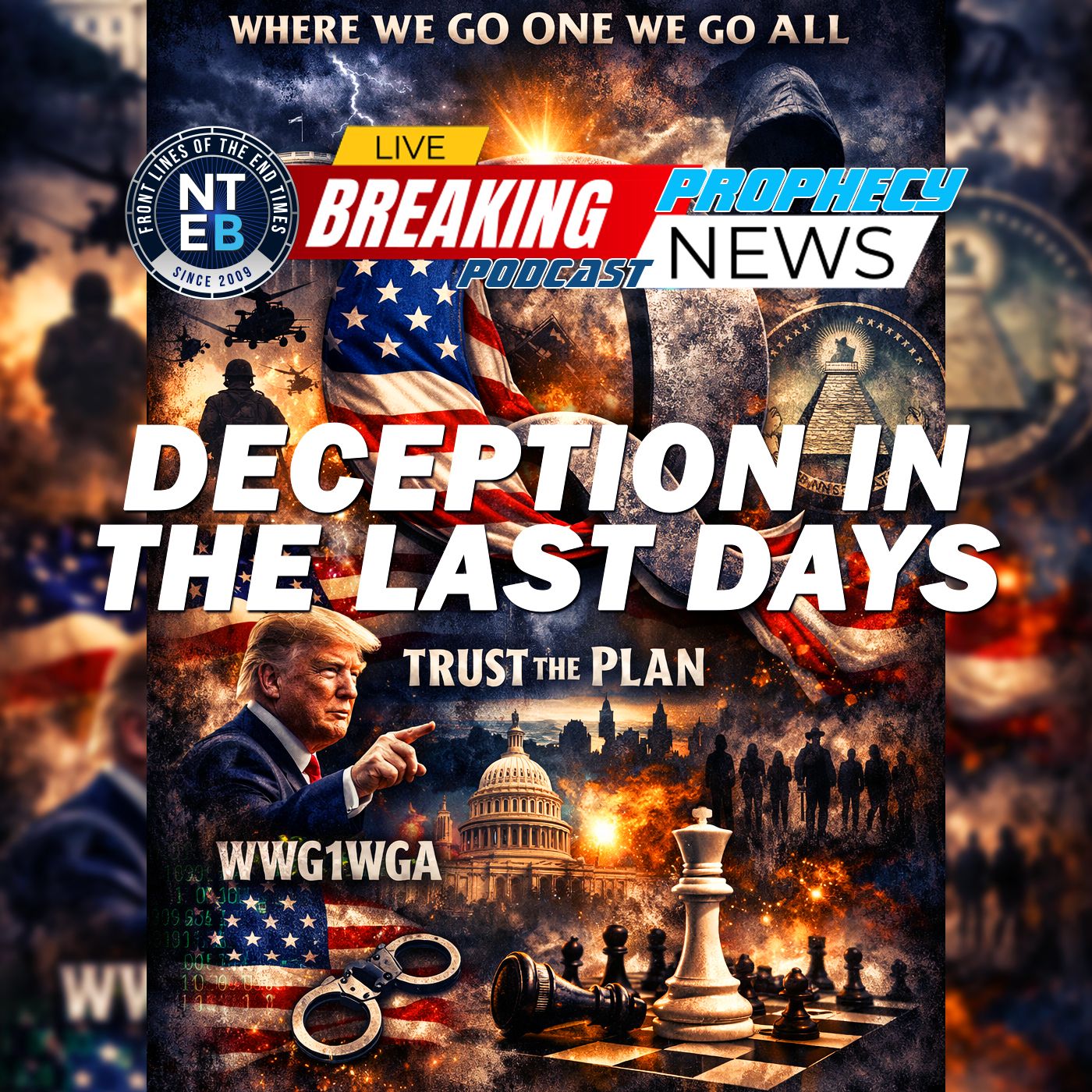 If Q Is Just A Conspiracy Theory, Then Why Is Trump And His Whole Team Posting QAnon Messaging? episode artwork