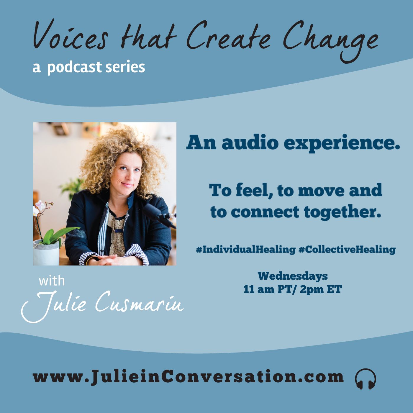 Julie in Conversation
