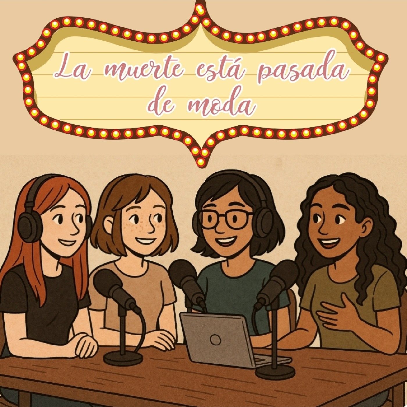 La muerte está pasada de moda podcast artwork