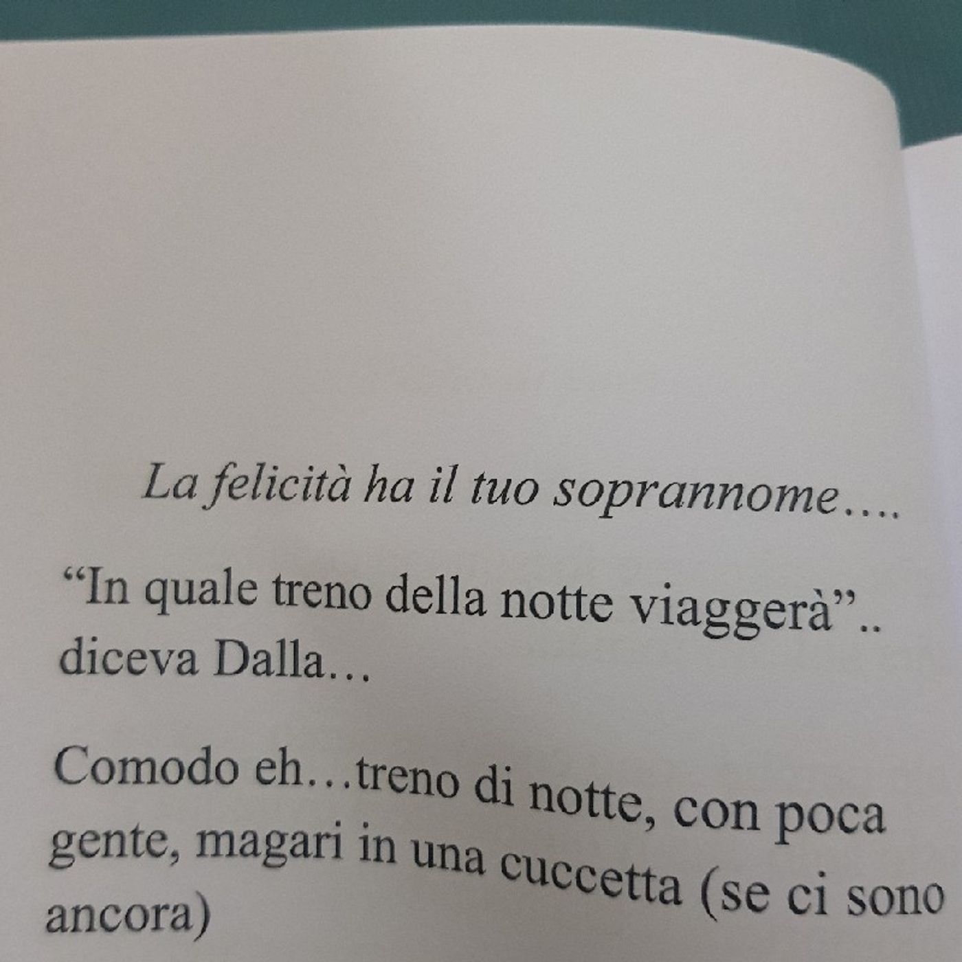 Cronache di un\'assenza