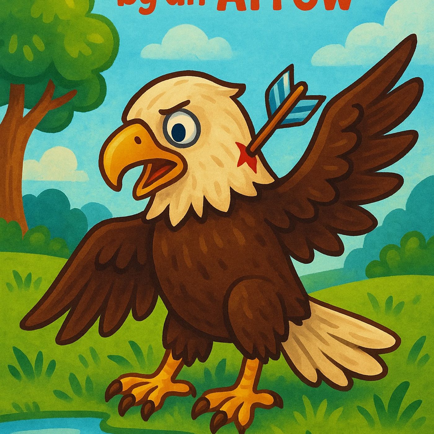 The Eagle Wounded by an Arrow episode artwork
