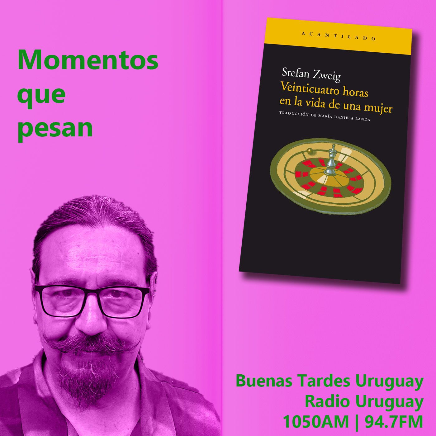 Buenas Tardes Uruguay | Veinticuatro horas en la vida de una mujer | Stefan Zweig | 22-05-25 episode artwork