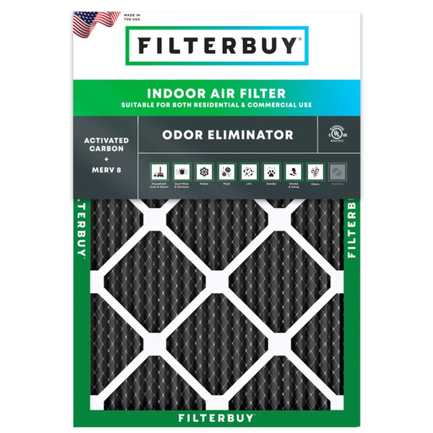 Best 14x18x1 Odor Eliminator Furnace & HVAC Air Conditioner Filters