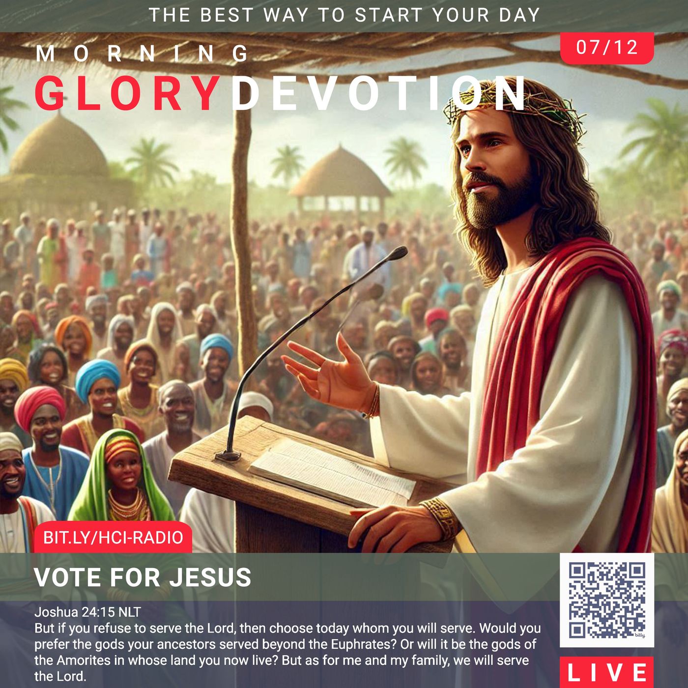 MGD: Vote for Jesus