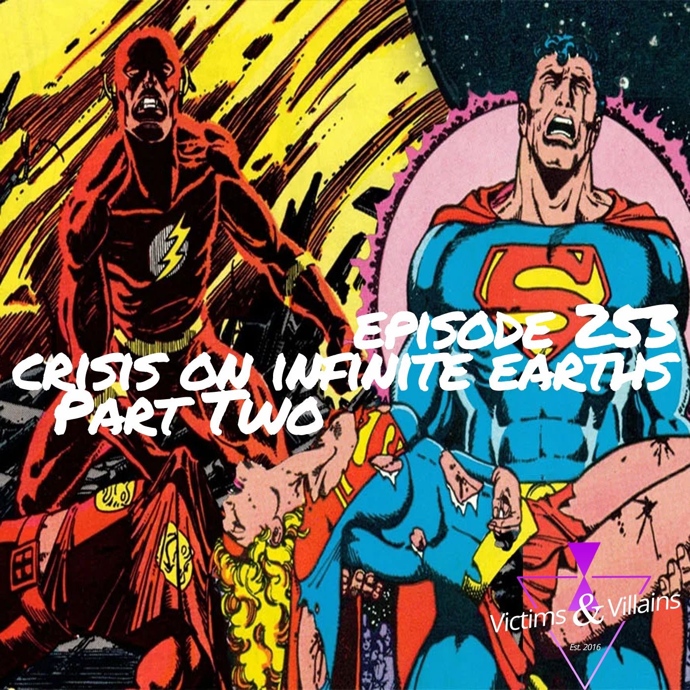 Crisis on Infinite Earths: Part Two episode artwork
