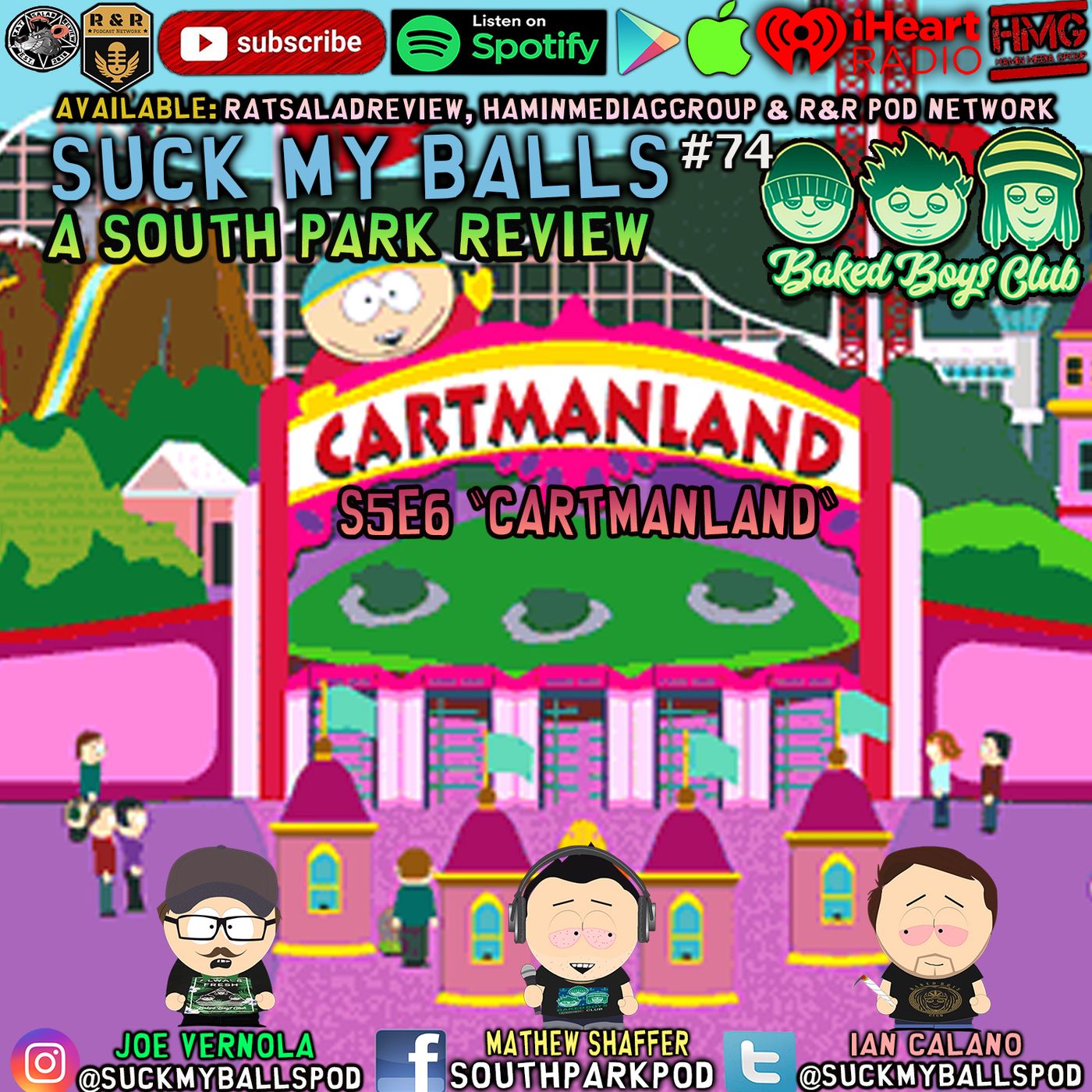 SMB #74 - S5E6  CartmanLand - One Million Dollars!