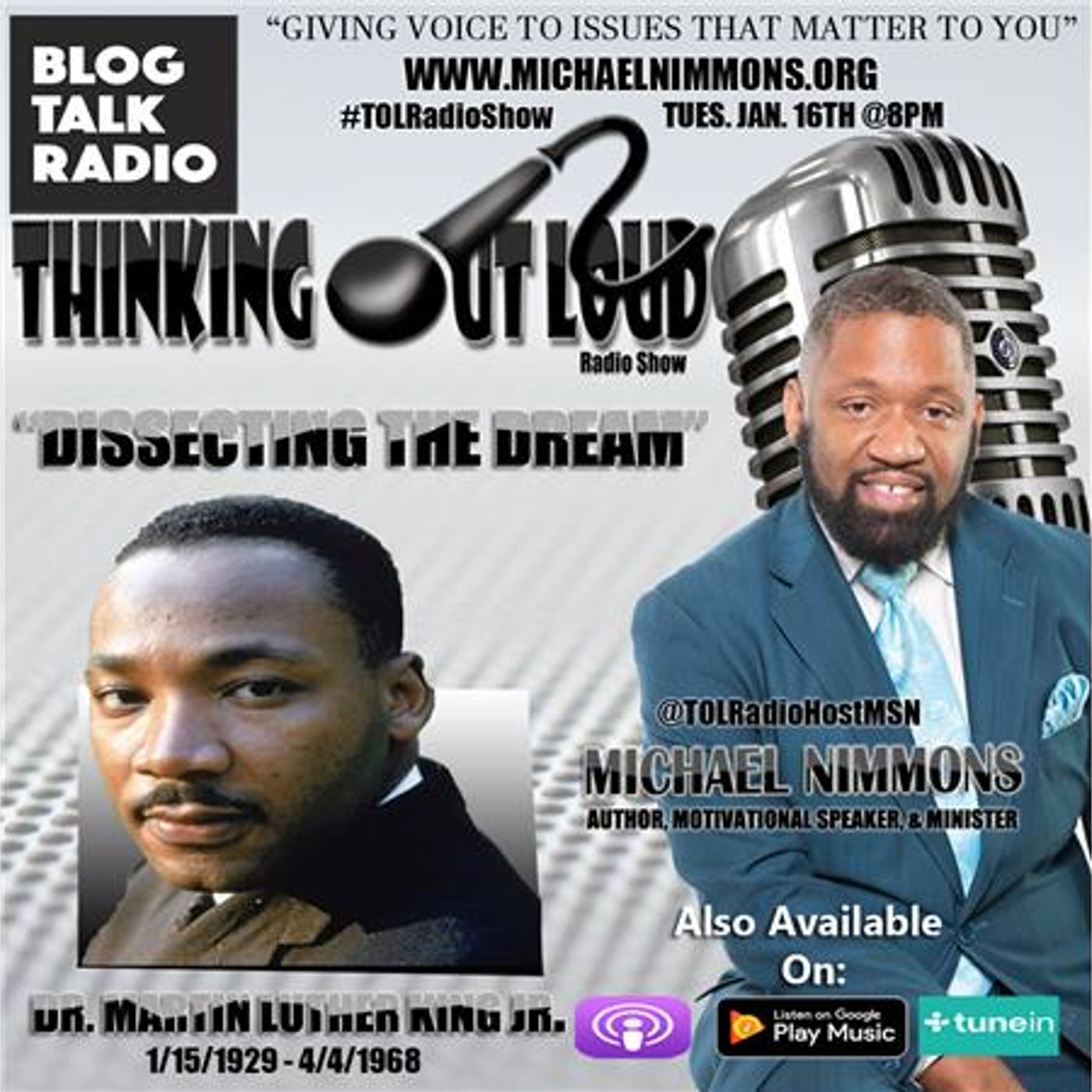 DISSECTING THE DREAM: A Discussion of Dr. King's Dream 55yrs Later