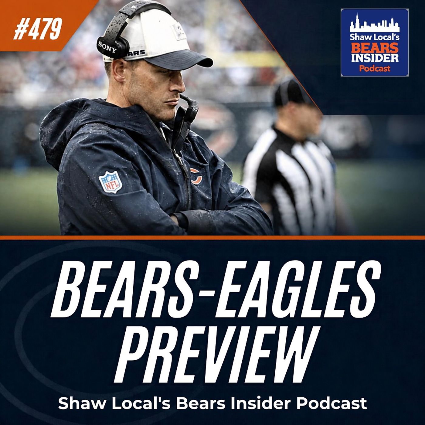 Bears Insider Podcast Episode 479: Can the Bears beat the Eagles without Caleb Williams?
