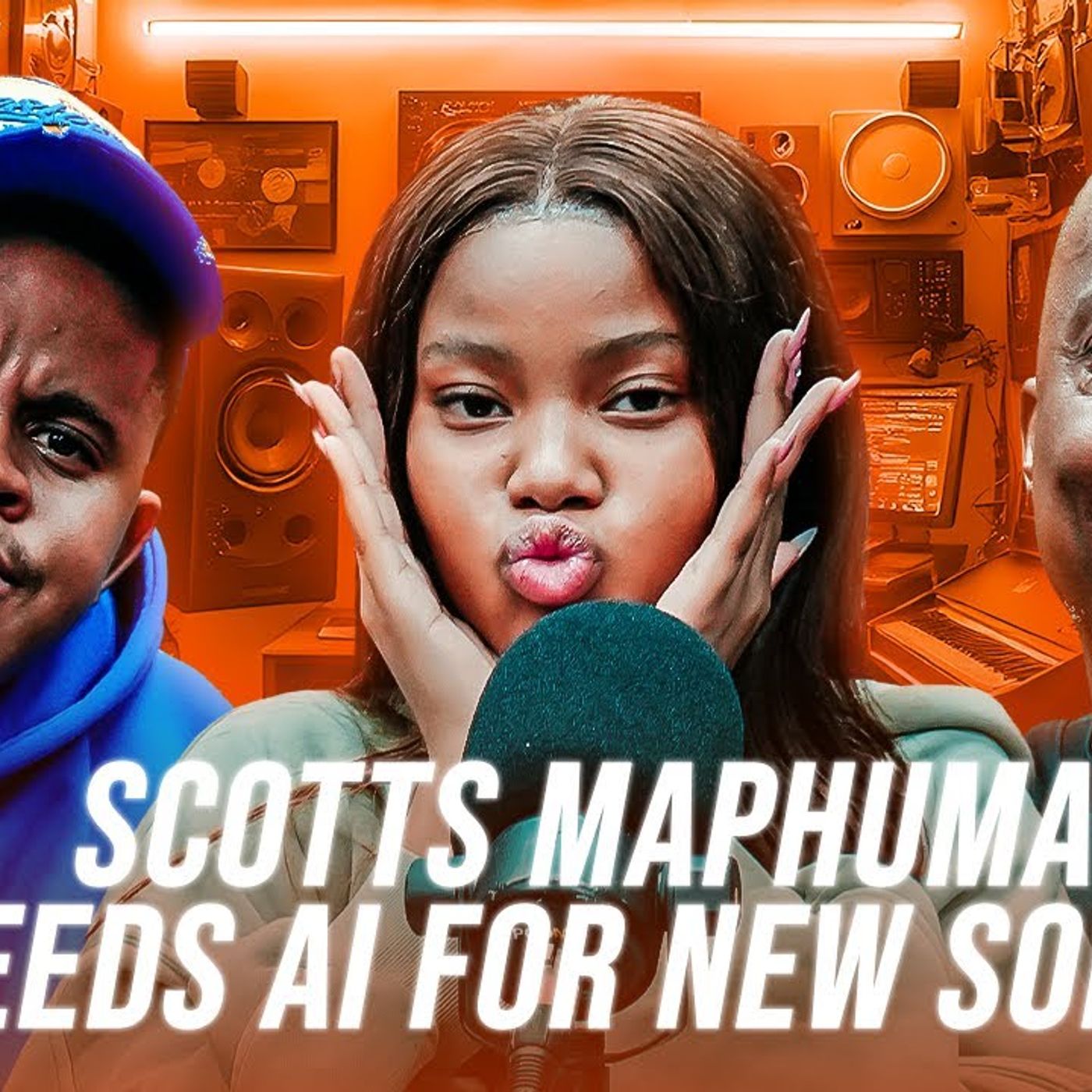 Podcasters as Celebrities _ AI Music _ Njelic  _ Scotts Maphuma _ Zone 6 Venue in Debt episode artwork