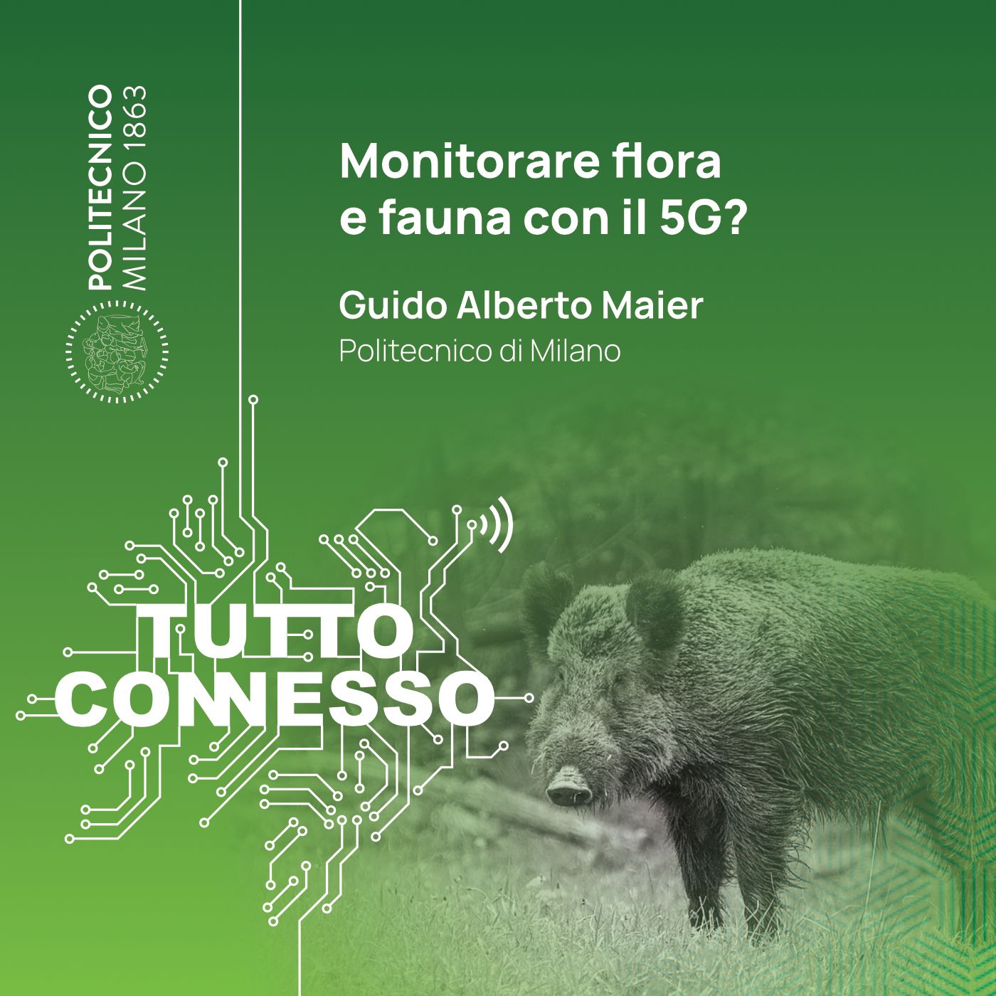 Monitorare flora e fauna con il 5G? Con Guido Alberto Maier
