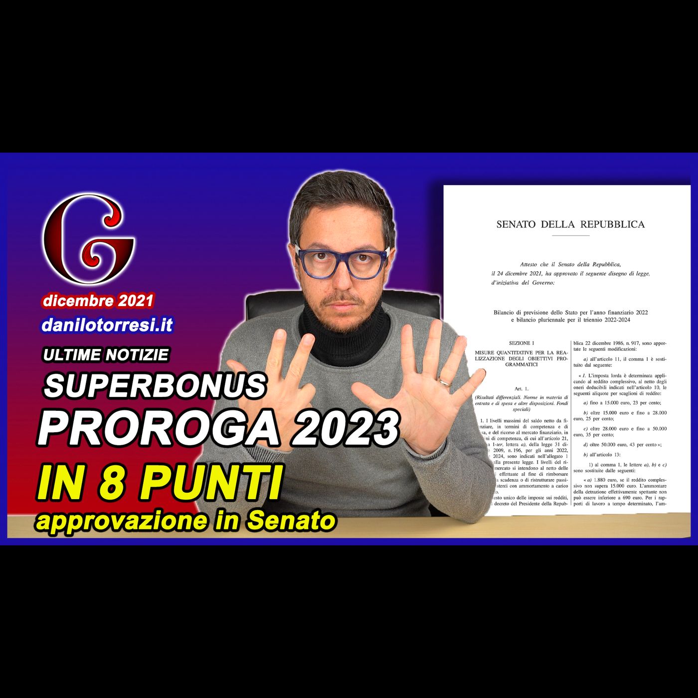 SUPERBONUS 110 ultime notizie - proroga 2023 in 8 punti e le modifiche approvate in Senato episode artwork