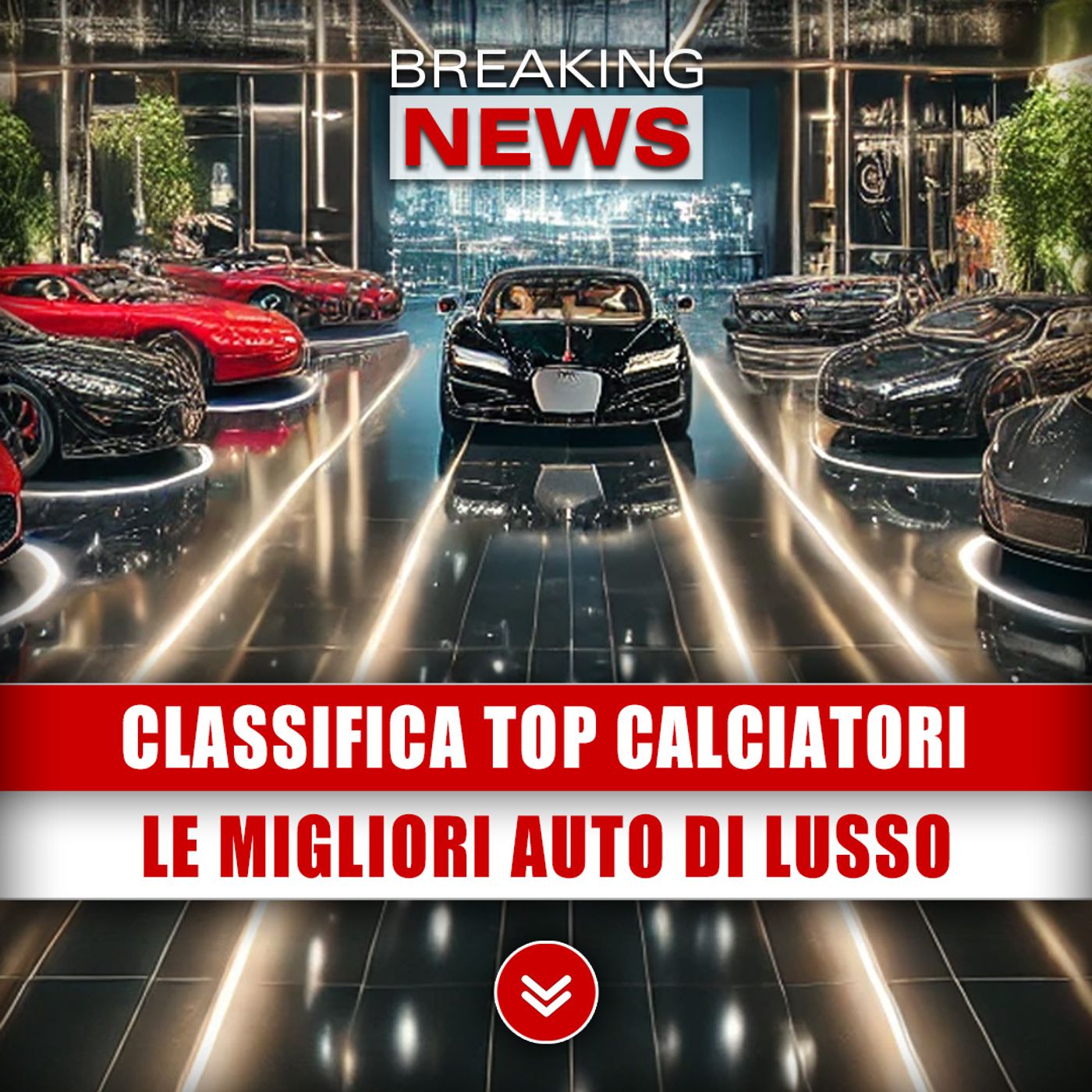 Classifica Top Calciatori Con Auto Di Lusso!