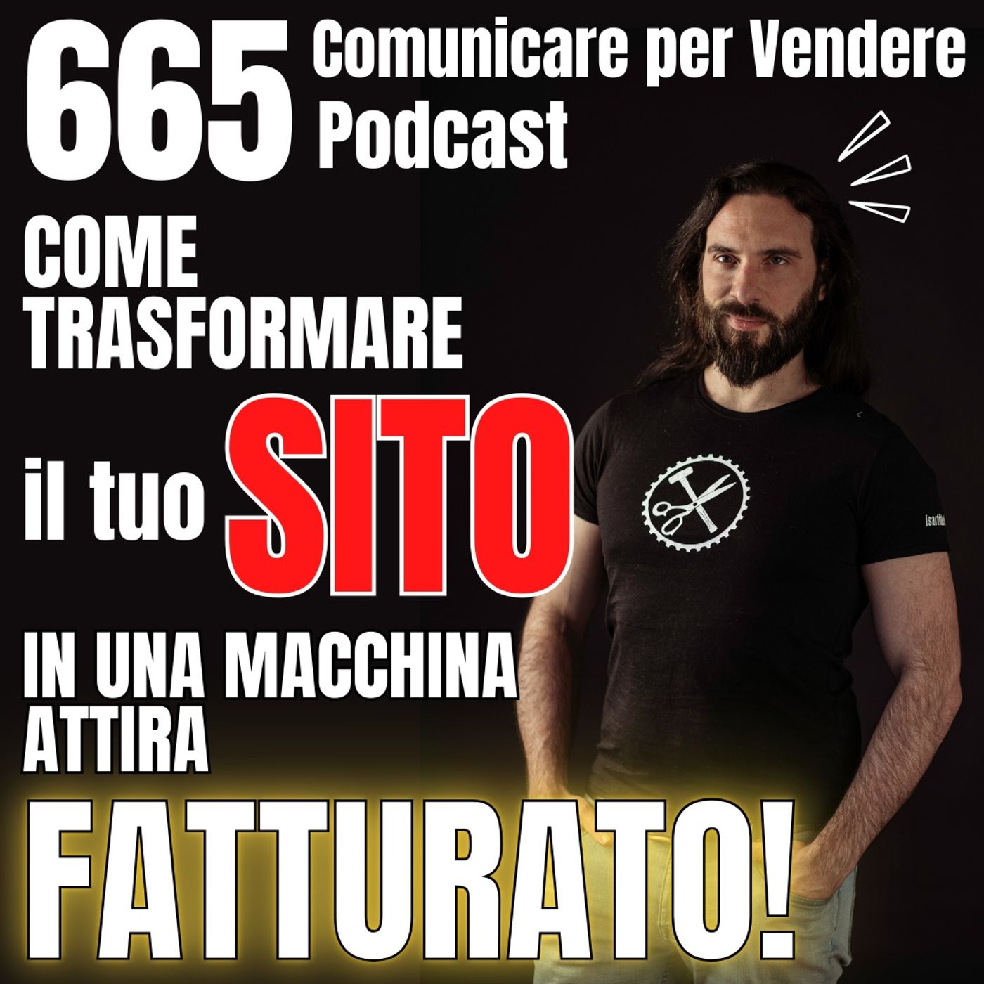 665 - Come trasformare il tuo Sito in una macchina attira Fatturato episode artwork