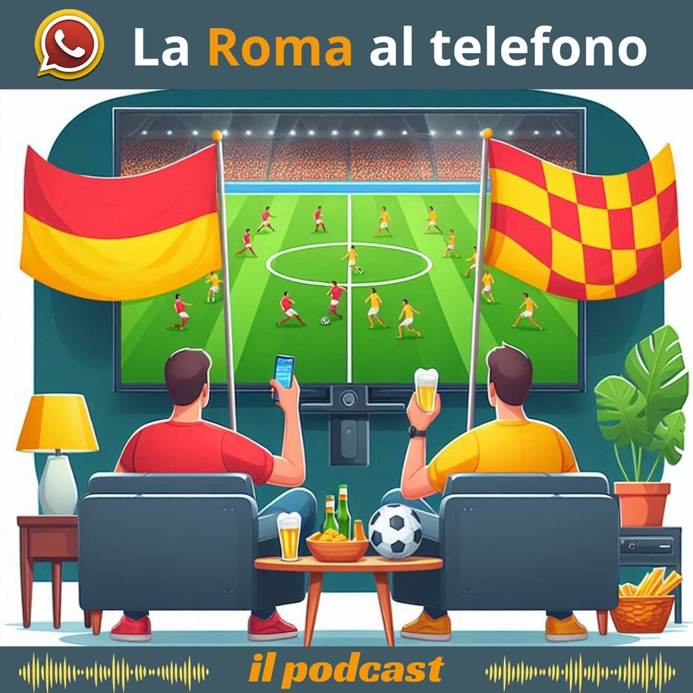 La Roma al telefono