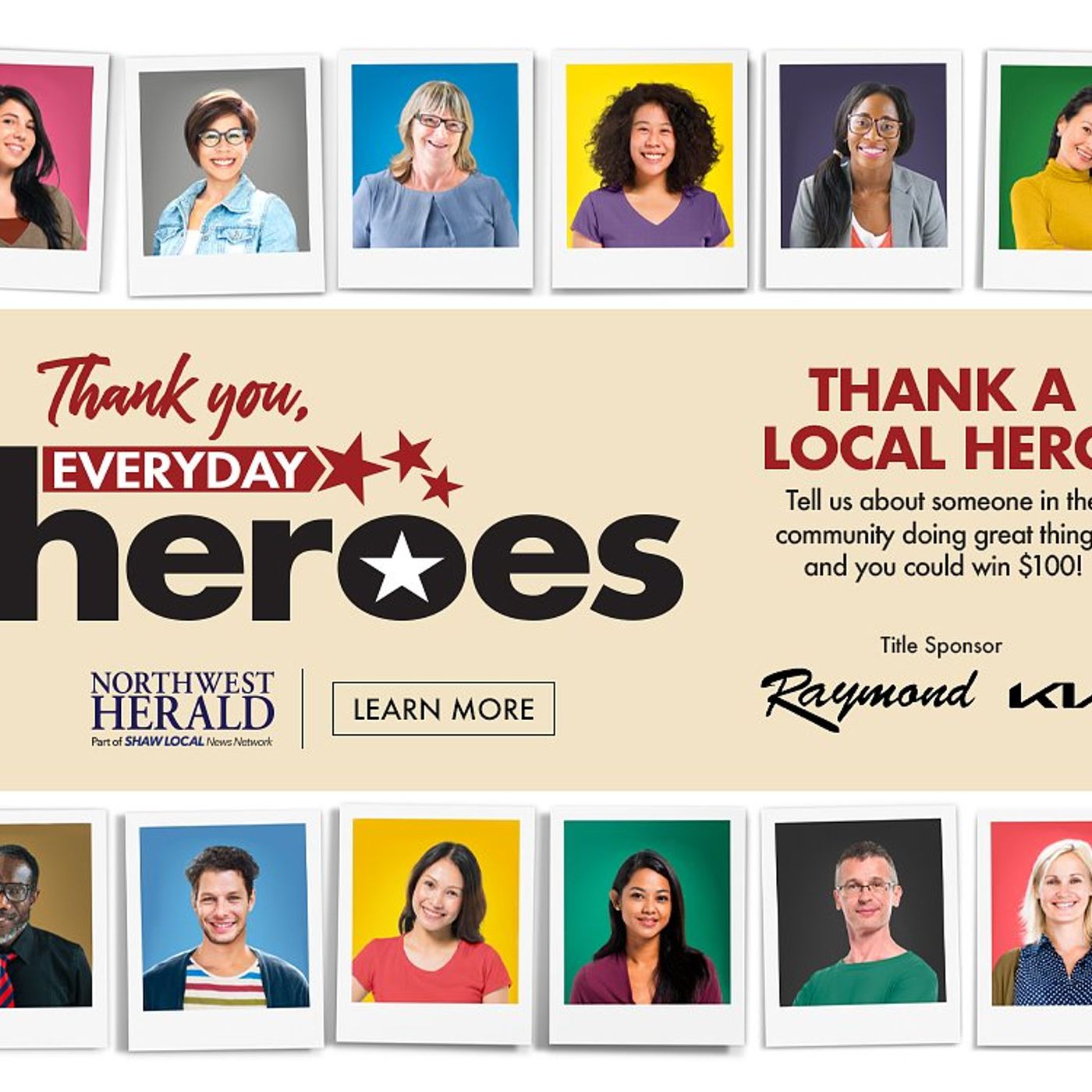 Northwest Herald Thank you, Everyday Heroes Contest 2026 episode artwork