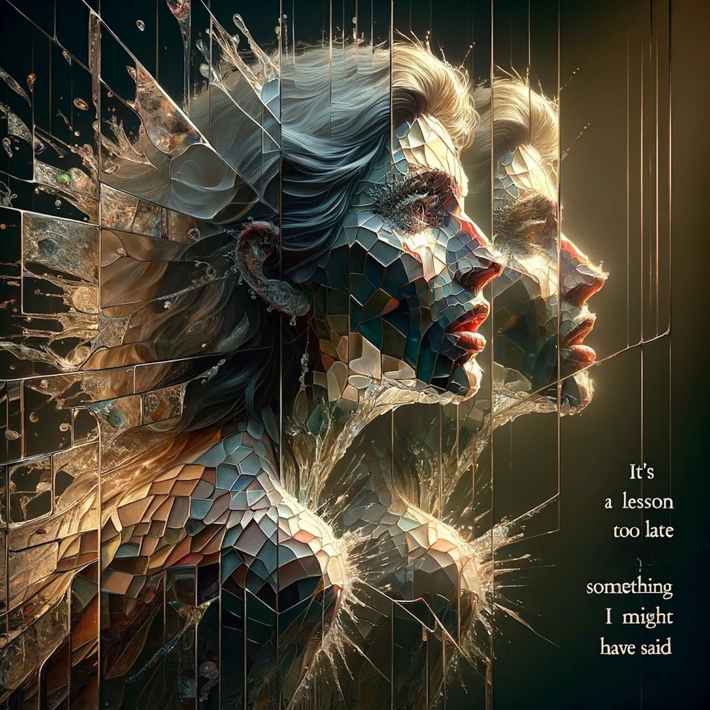 "Heart of glass, it's a lesson too late, and something I might have said." episode artwork