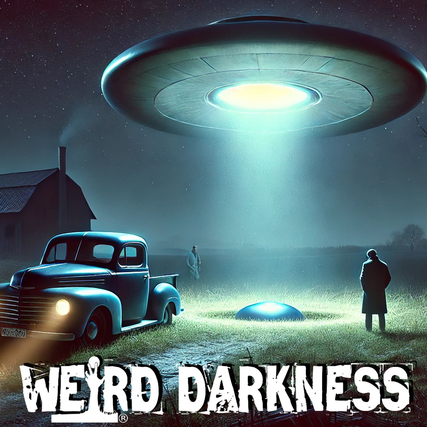 “ALIEN ARTIFACTS: PHYSICAL EVIDENCE LEFT BY UFOS” | 5 True Creepy Stories!  #WeirdDarkness - podcast episode cover