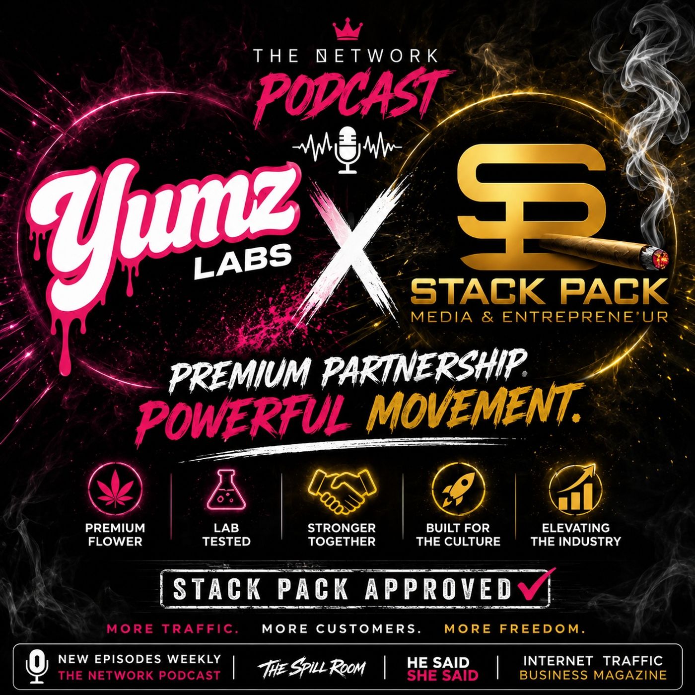 STACK PACK x YUMZ LABS: THE PARTNERSHIP SHAKING UP THE CULTURE episode artwork