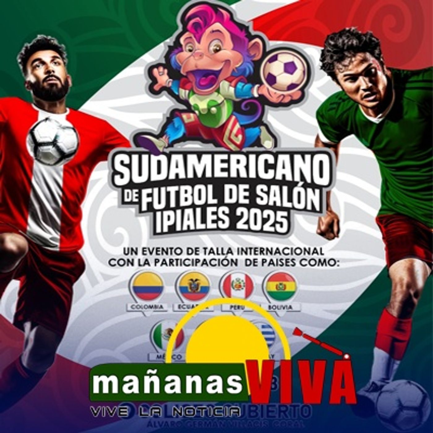 Director ORDEPI Alejandro Huertas – últimos detalles del Campeonato Sudamericano de clubes de Futbol de salón 2025 Ipiales