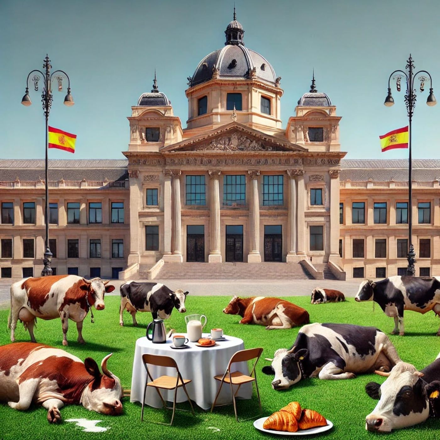 Desayunos en el prado