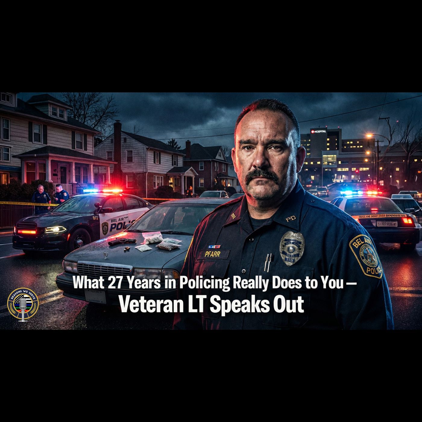 Lt. Rob Pfarr: 27-Year Cop Journey  DUI Busts, Homicide Shocks & Mental Health Wins in Small-Town MD